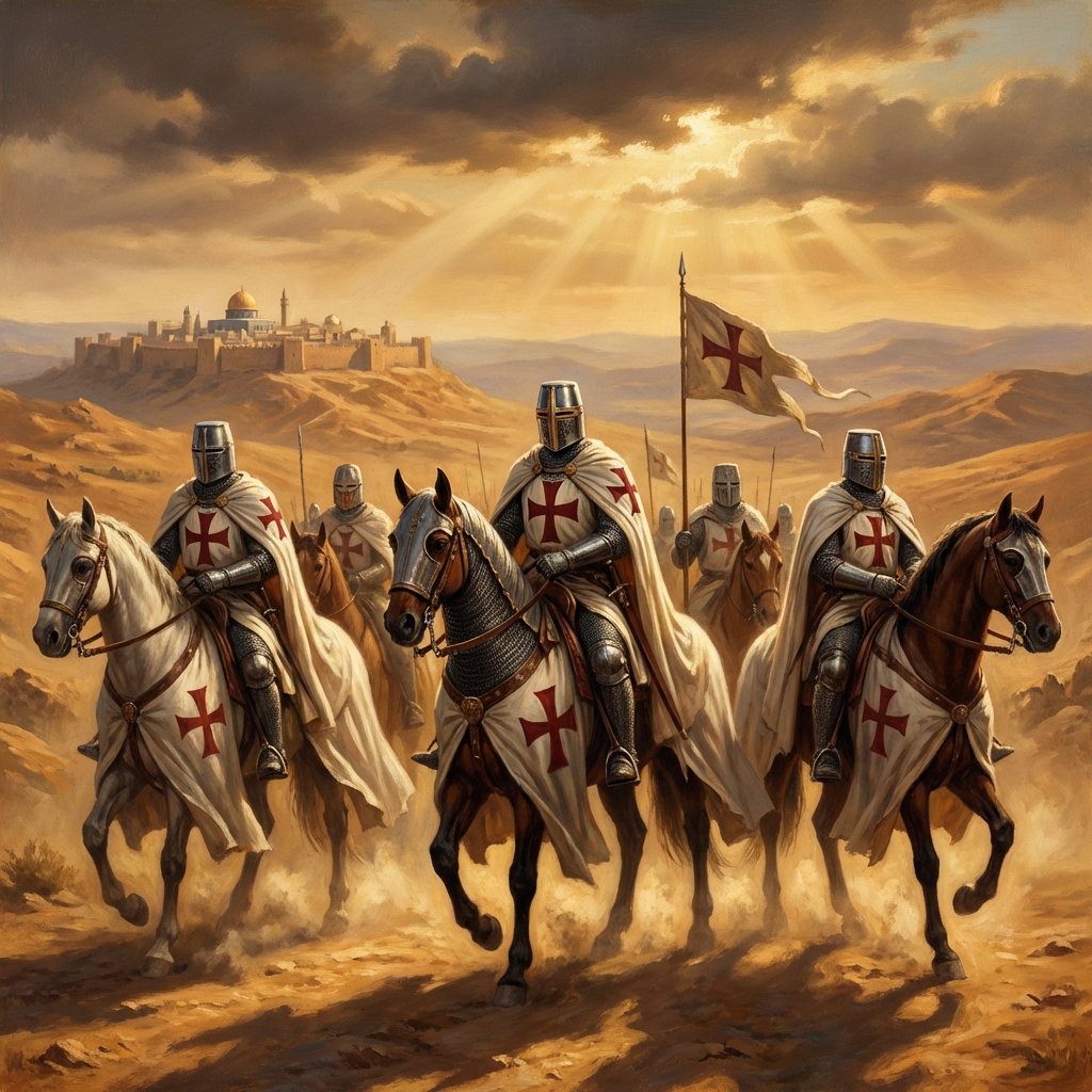 Caballeros Templarios en Tierra Santa