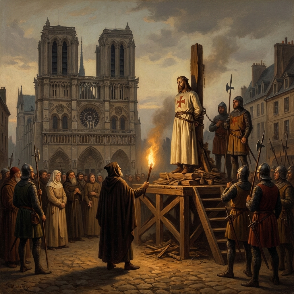 Ejecución de Jacques de Molay